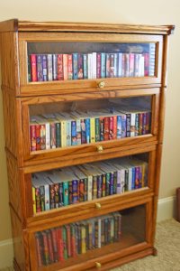 new barrister book case 400